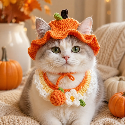 WhiskerCharm™ Knitted Cat Costume Collection