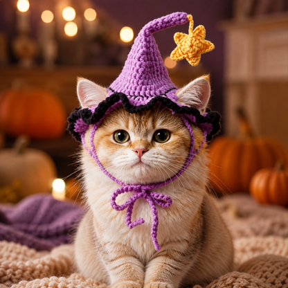 WhiskerCharm™ Knitted Cat Costume Collection
