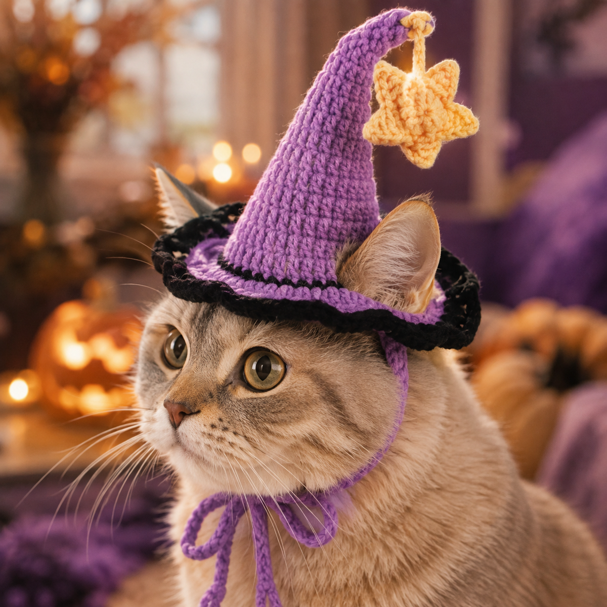 WhiskerCharm™ Knitted Cat Costume Collection