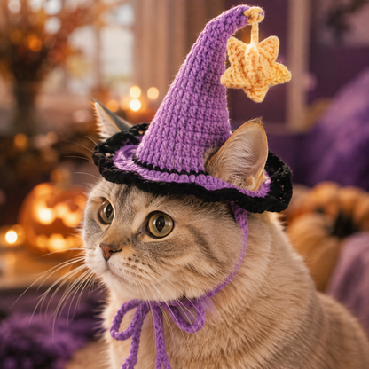 WhiskerCharm™ Knitted Cat Costume Collection