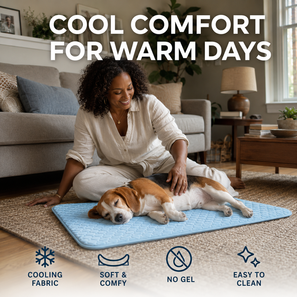 Pet Cooling Mat for Dogs & Cats