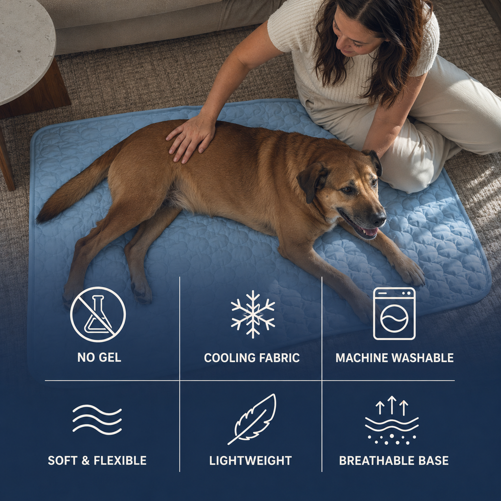 Pet Cooling Mat for Dogs & Cats