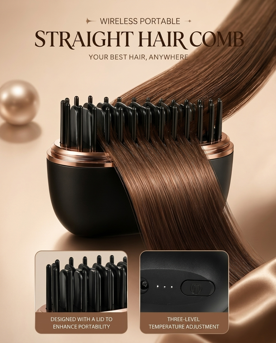 Velorra Silk Straightening Comb