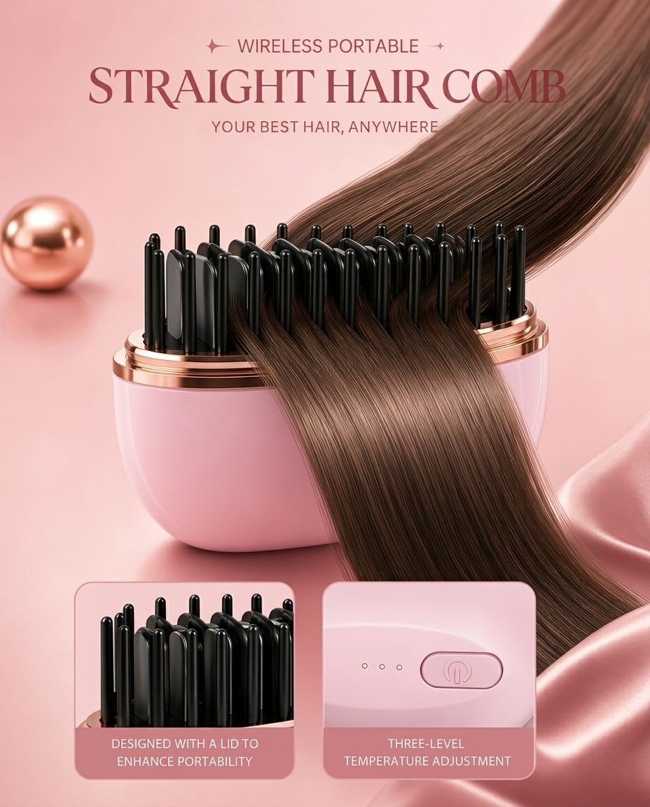 Velorra Silk Straightening Comb