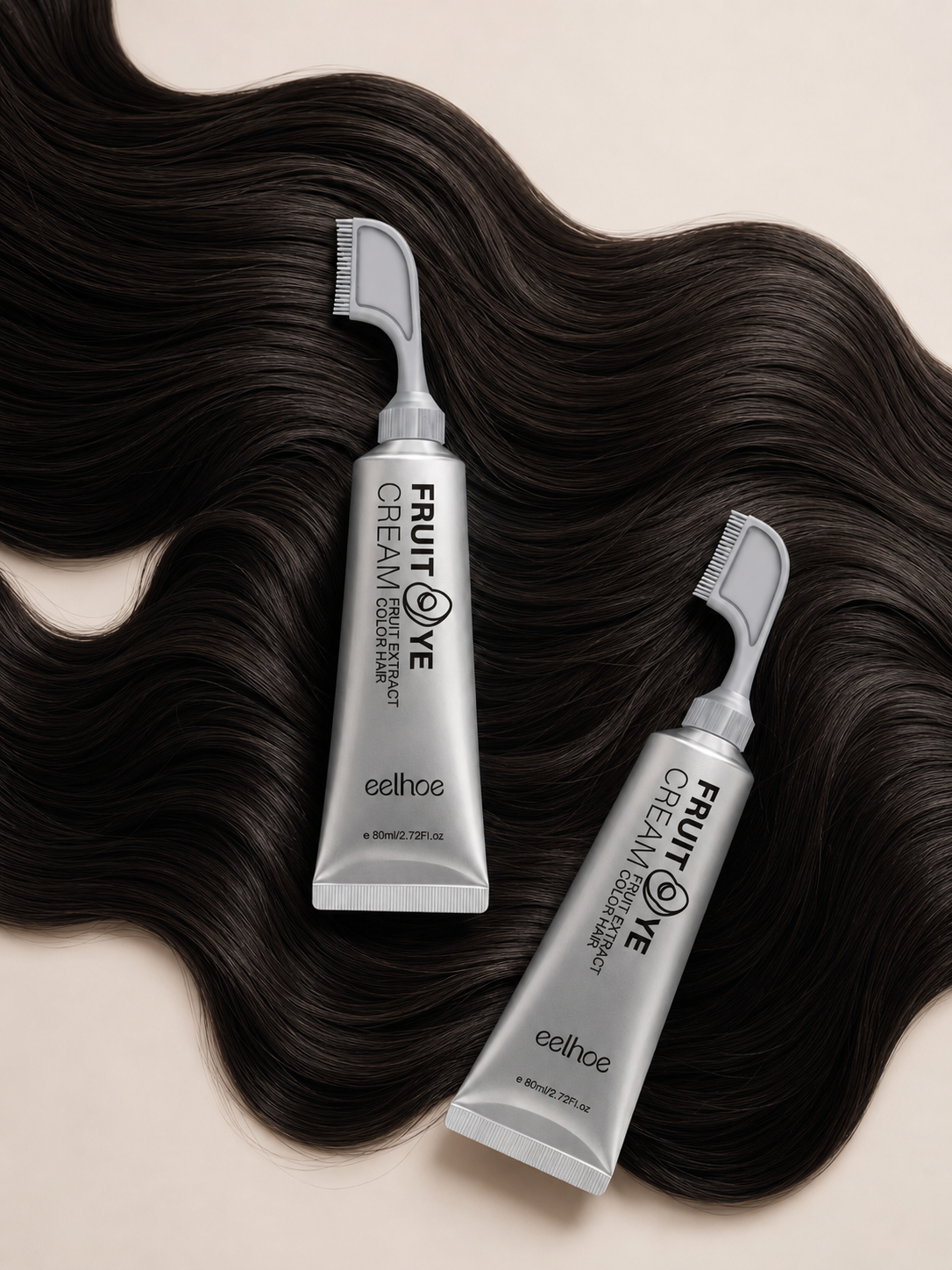 Velorra Comb-In Hair Color Cream — Instant Root Coverage at Home